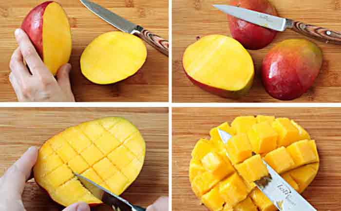 mango cutting styles